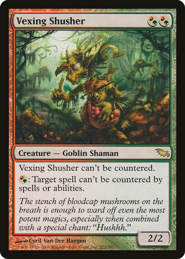 Vexing Shusher [Shadowmoor] Foil