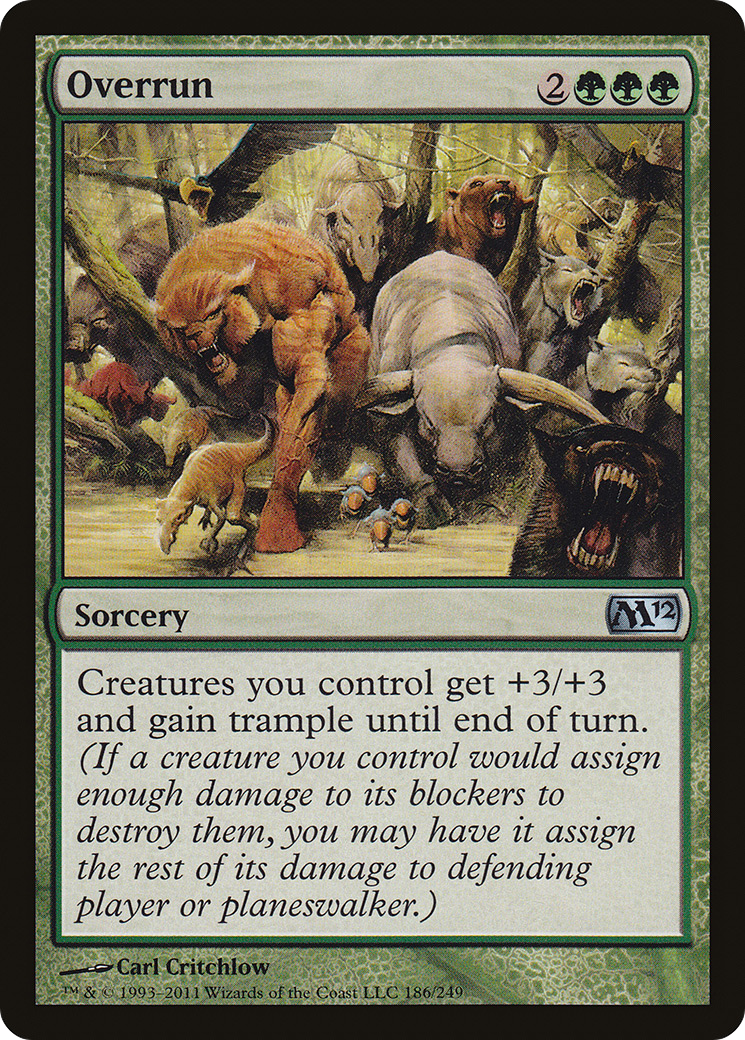 Overrun [Magic 2012] Foil