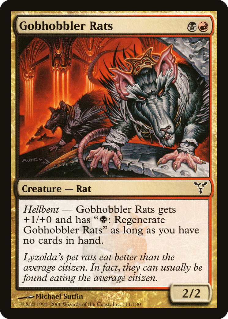 Gobhobbler Rats [Dissension] Foil