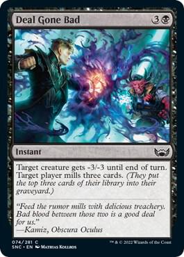 Deal Gone Bad 74/281 (Streets of New Capenna)  - Foil