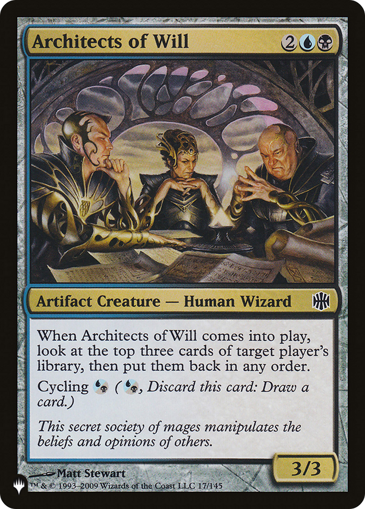 Architects of Will |  (ARB-17) [The List]