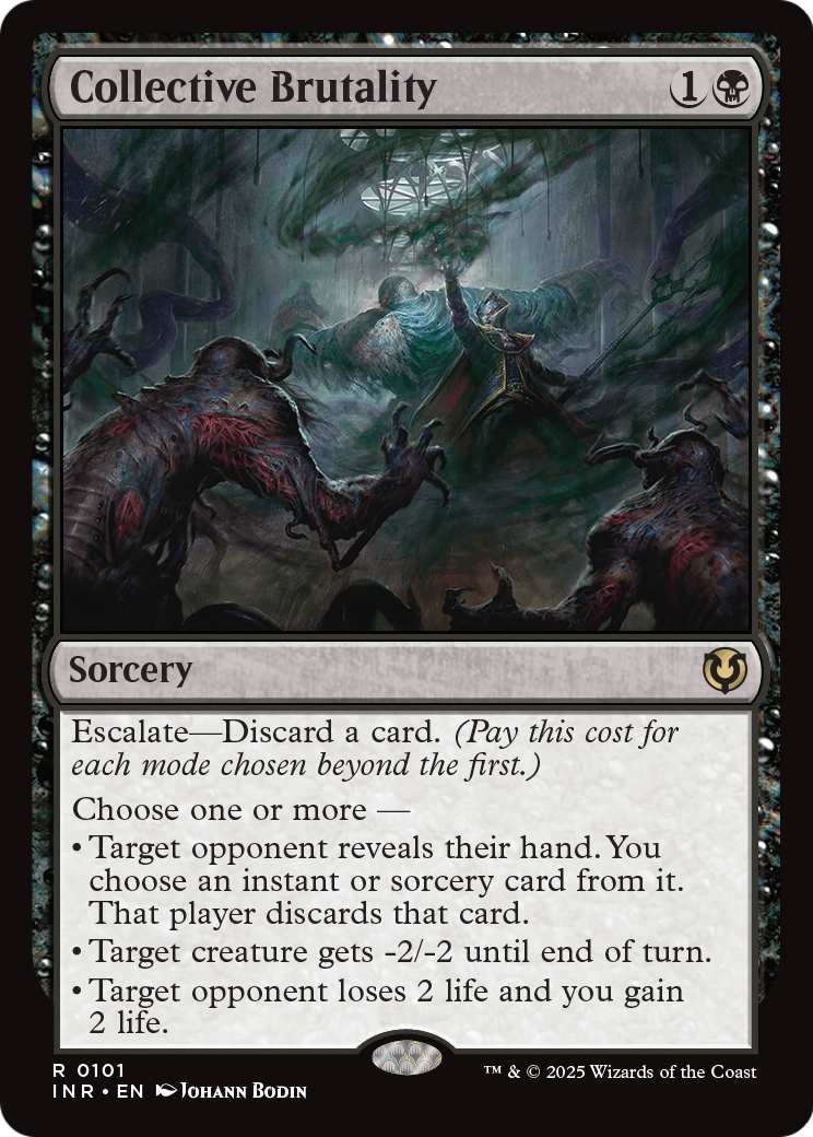 Collective Brutality (-101) [Innistrad Remastered]