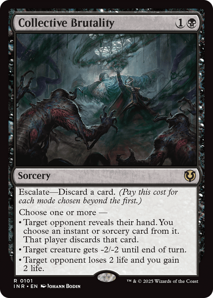 Collective Brutality (-101) [Innistrad Remastered]  Foil
