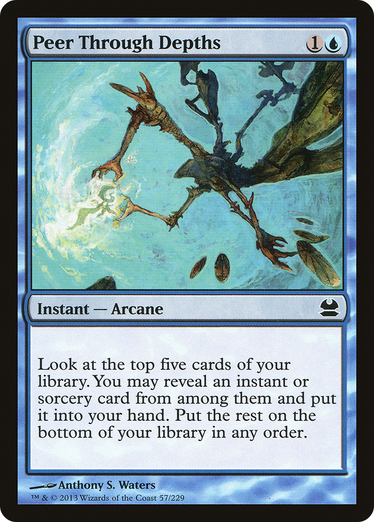 Peer Through Depths [Modern Masters] Foil