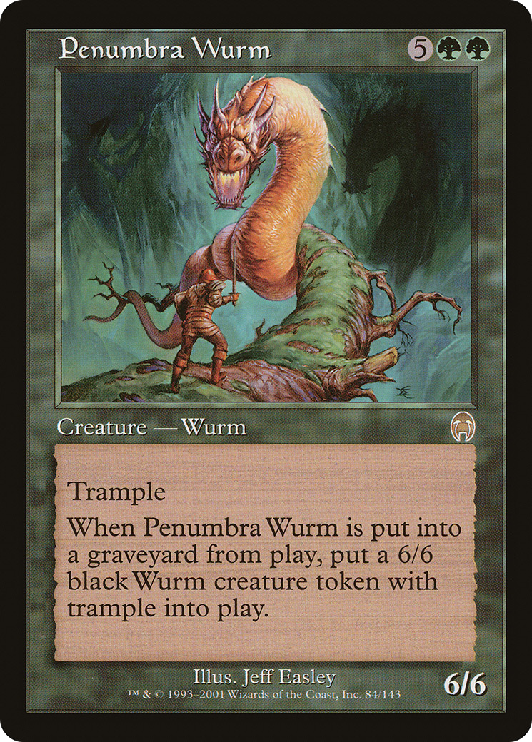 Penumbra Wurm [Apocalypse] Foil