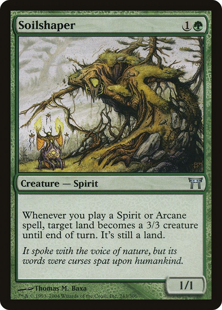 Soilshaper [Champions of Kamigawa] Foil