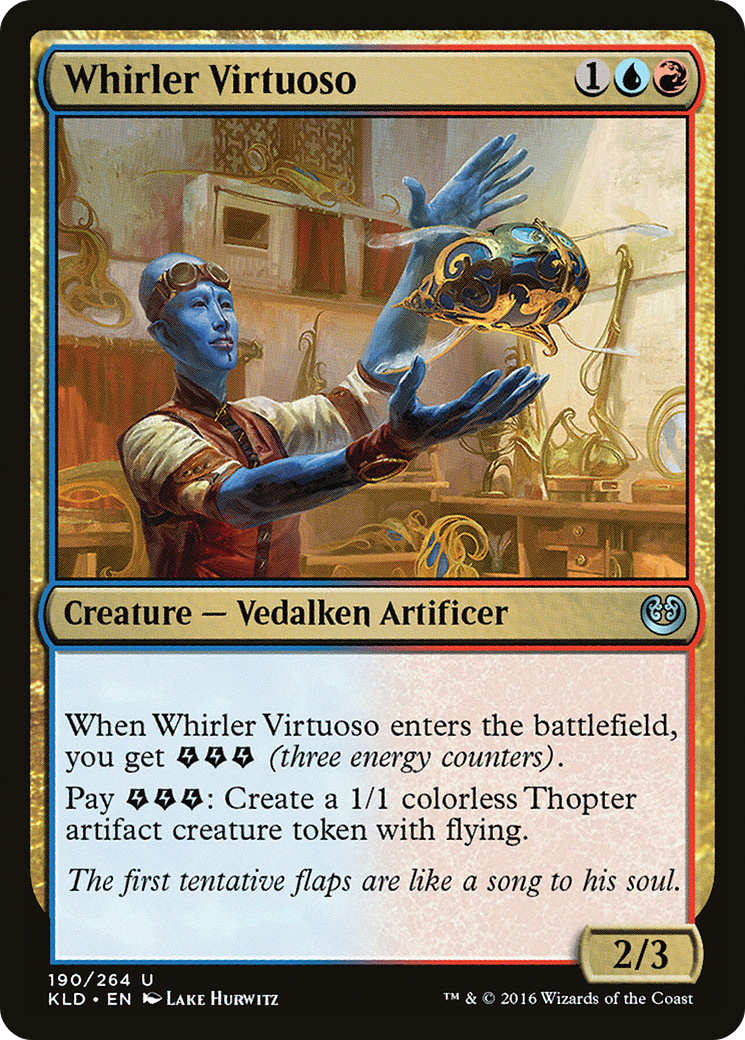 Whirler Virtuoso [Kaladesh] Foil