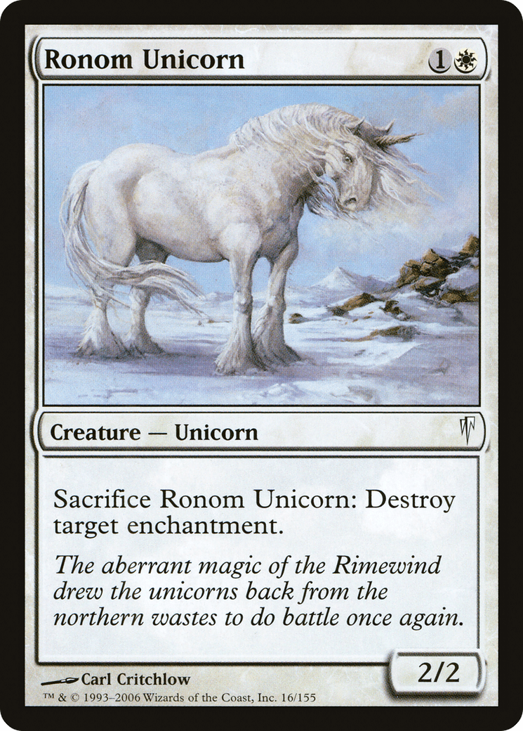 Ronom Unicorn [Coldsnap] Foil