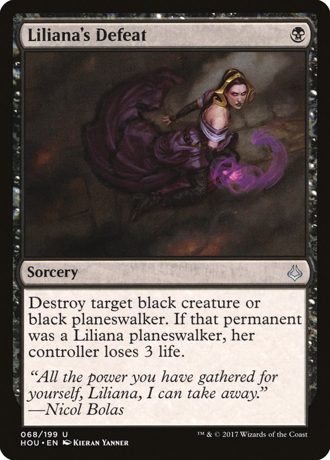 Liliana's Defeat 68/199 (Hour of Devastation) 