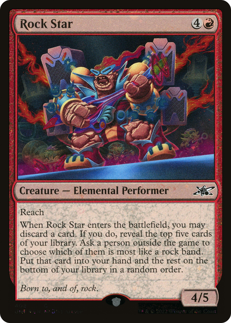 Rock Star (Galaxy Foil) [Unfinity]