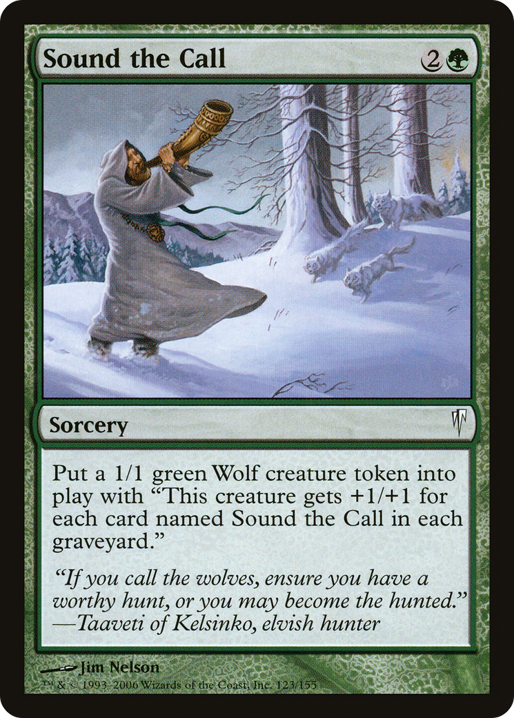 Sound the Call [Coldsnap] Foil