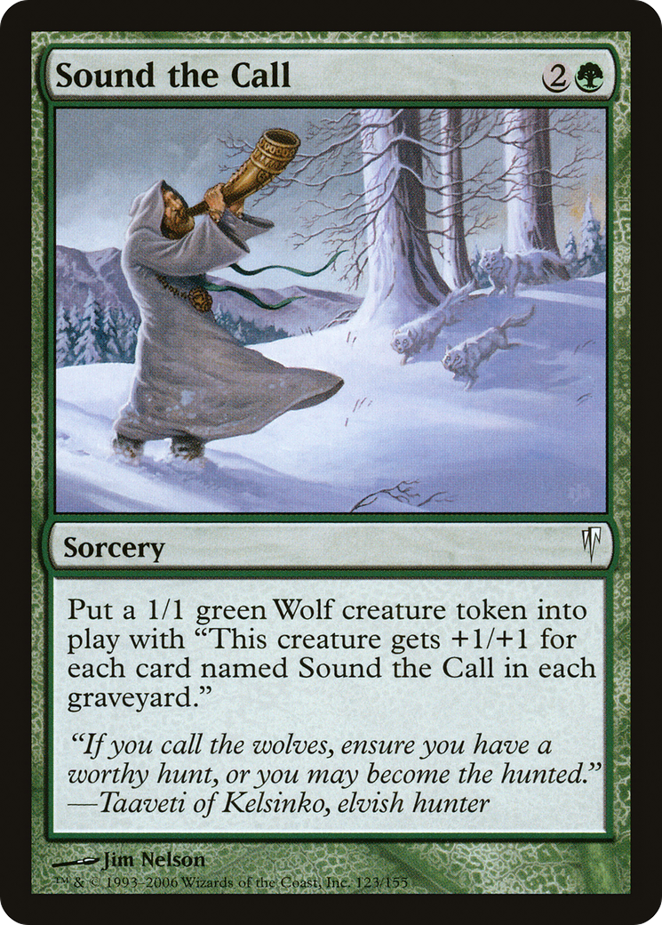 Sound the Call [Coldsnap] Foil
