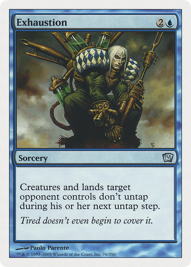 Exhaustion [Ninth Edition] Foil
