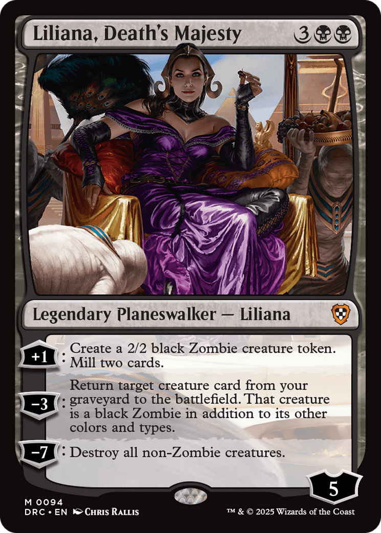Liliana, Death's Majesty (-094) [Commander: Aetherdrift]