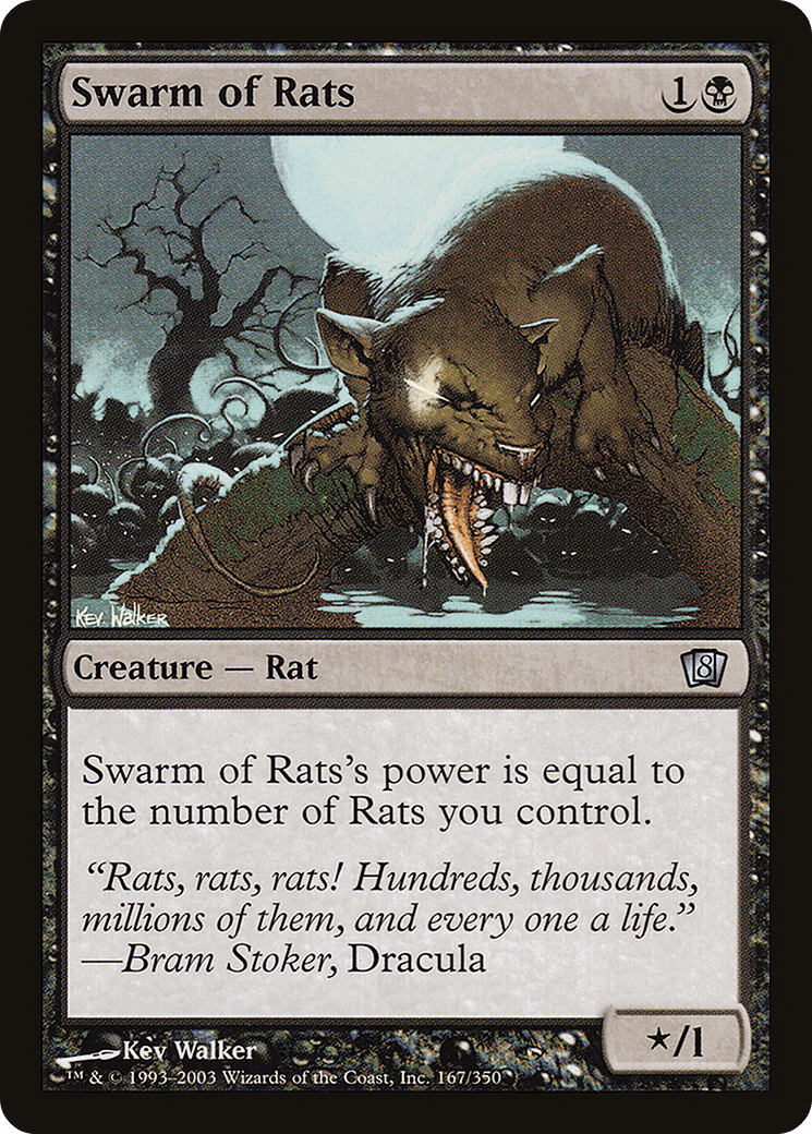 Swarm of Rats [Eighth Edition] Foil