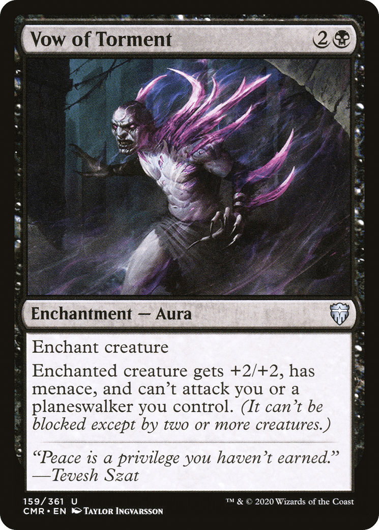 Vow of Torment [Commander Legends] Foil