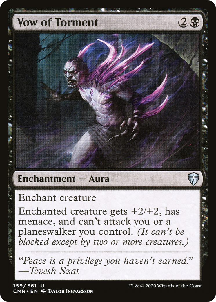 Vow of Torment [Commander Legends] Foil