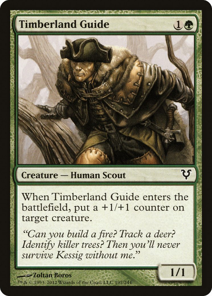 Timberland Guide [Avacyn Restored] Foil