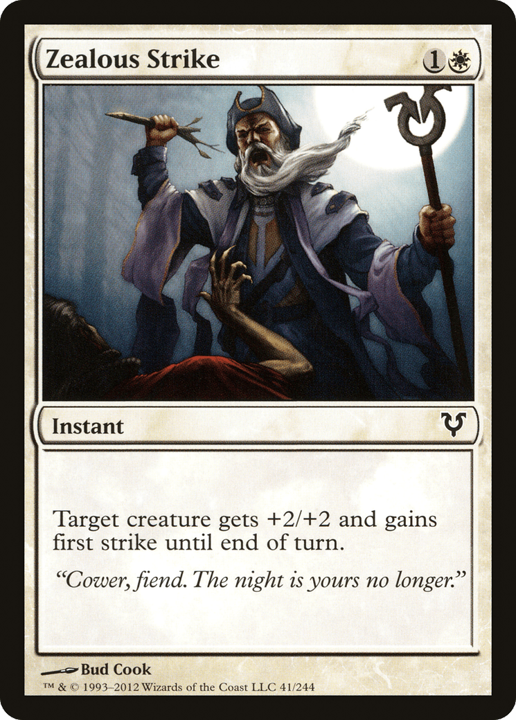 Zealous Strike [Avacyn Restored] Foil