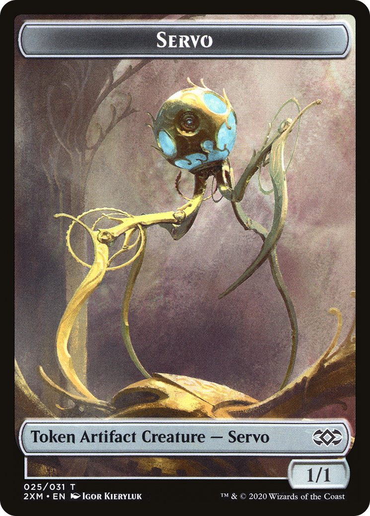 Servo (T2XM-025) - Double Masters Tokens