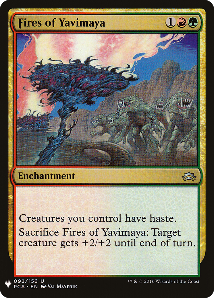 Fires of Yavimaya |  (PCA-92) [The List]
