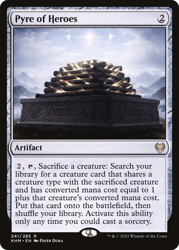 Pyre of Heroes [Kaldheim] Foil