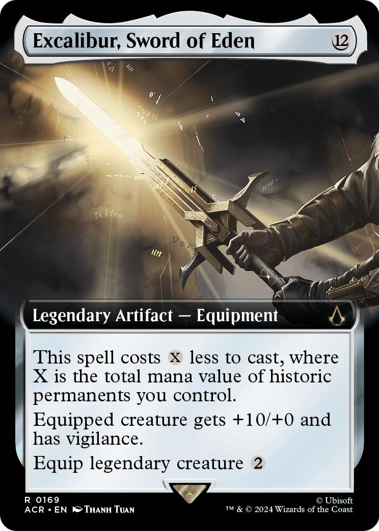 Excalibur, Sword of Eden (Extended Art) [Assassin's Creed] Foil