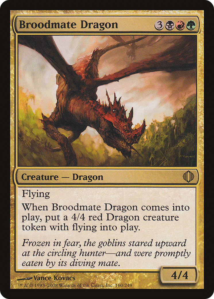 Broodmate Dragon [Shards of Alara] Foil