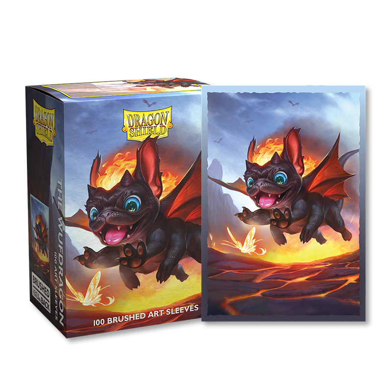 Dragon Shield | Standard Size Sleeves | 100ct | The Wufdragon (Art Brushed)