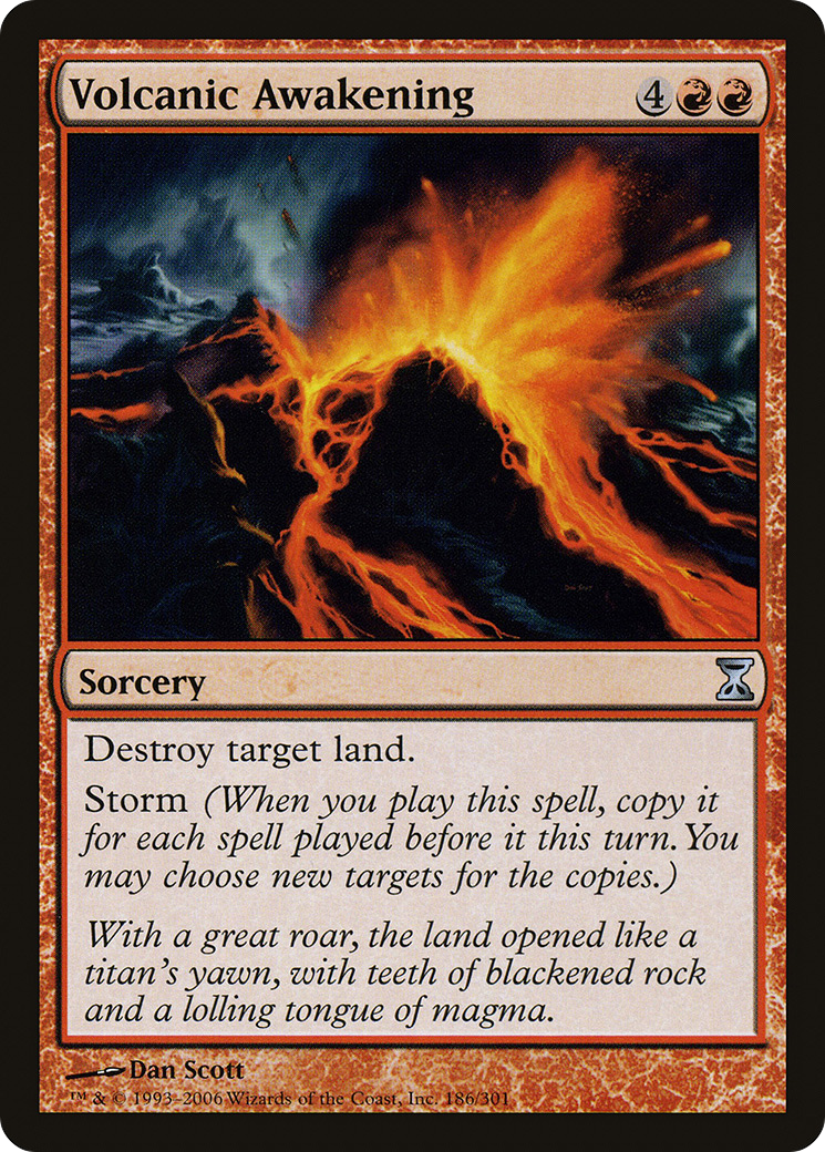 Volcanic Awakening [Time Spiral] Foil