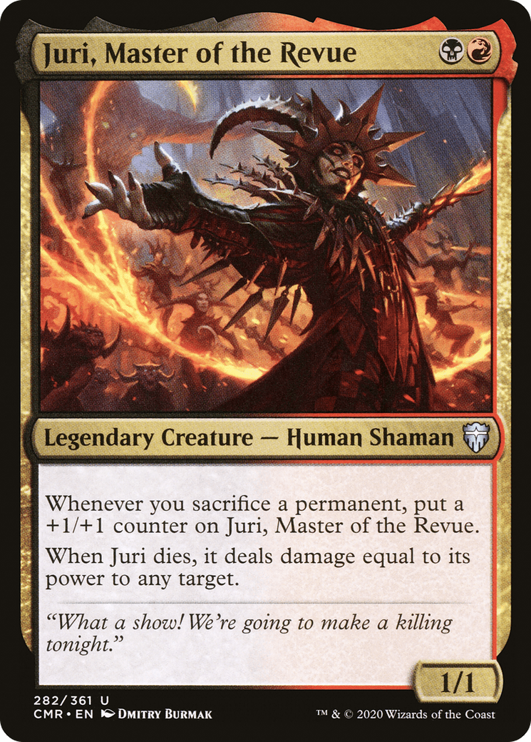 Juri, Master of the Revue [Commander Legends] Foil