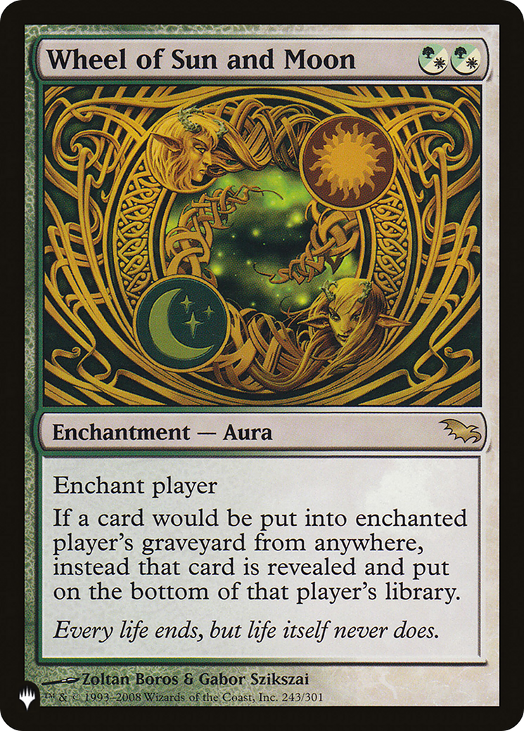 Wheel of Sun and Moon |  (SHM-243) [The List]