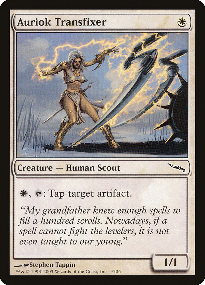Auriok Transfixer 5/306 (Mirrodin) 