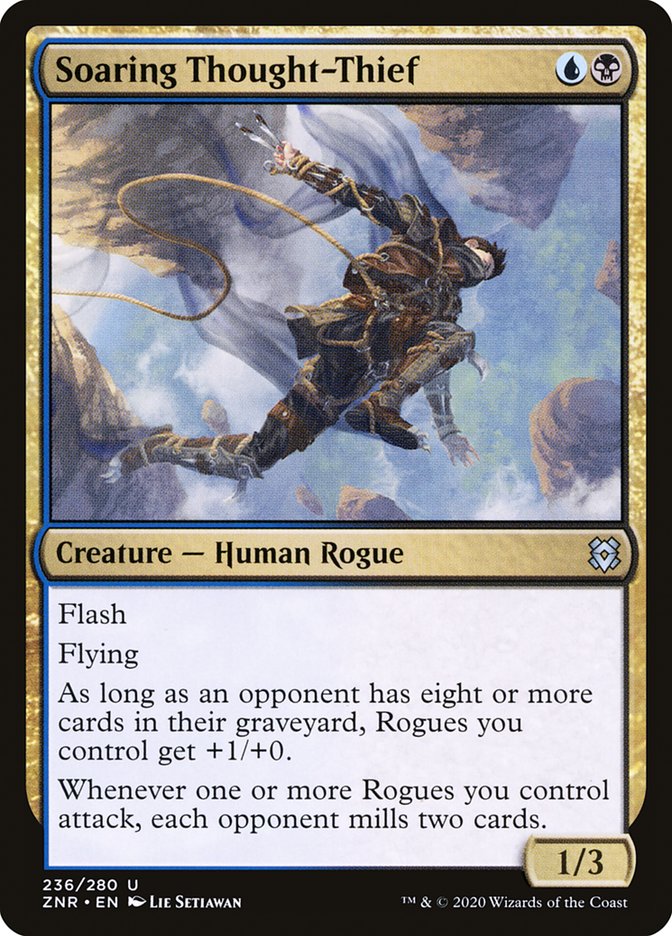 Soaring Thought-Thief 236/280 (Zendikar Rising) 
