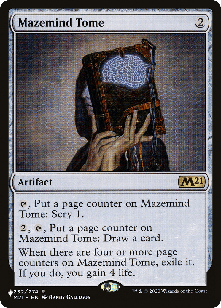 Mazemind Tome |  (M21-232) [The List]