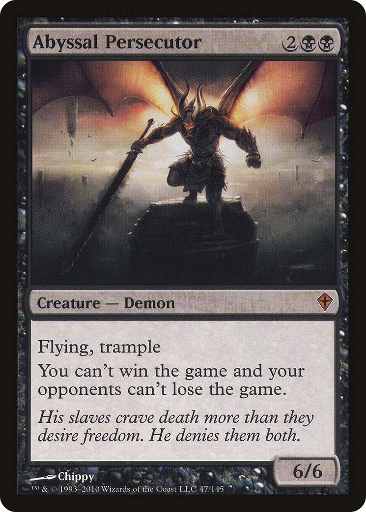 Abyssal Persecutor [Worldwake] Foil