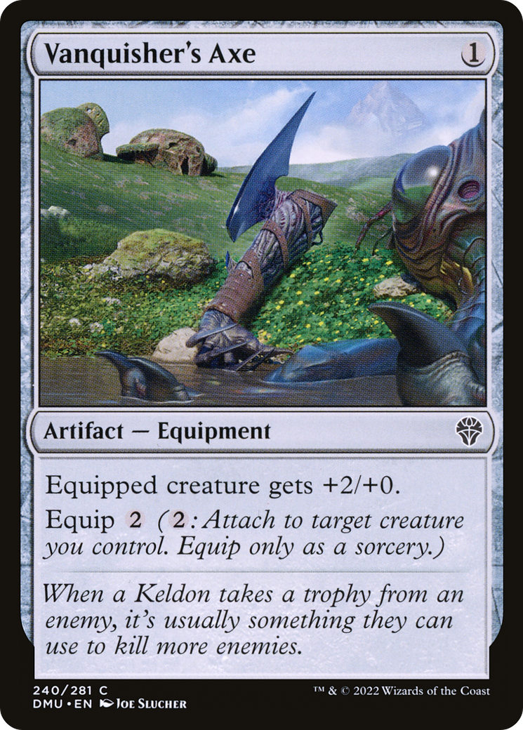 Vanquisher's Axe [Dominaria United] Foil