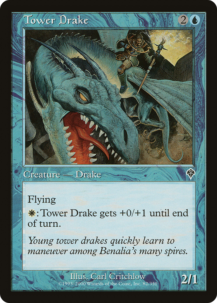 Tower Drake [Invasion] Foil