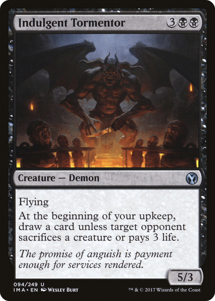 Indulgent Tormentor [Iconic Masters] Foil