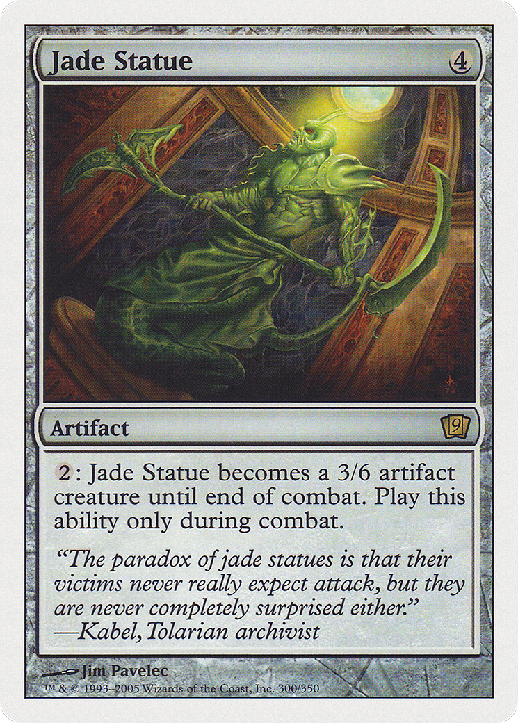 Jade Statue [Ninth Edition] Foil