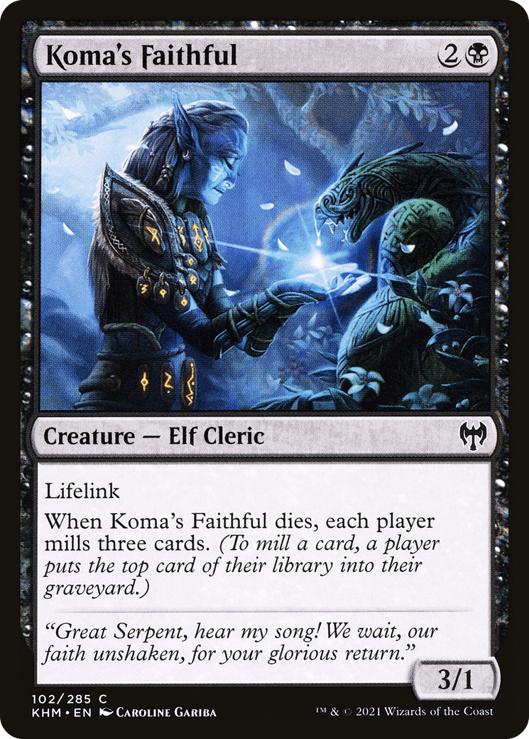 Koma's Faithful [Kaldheim]