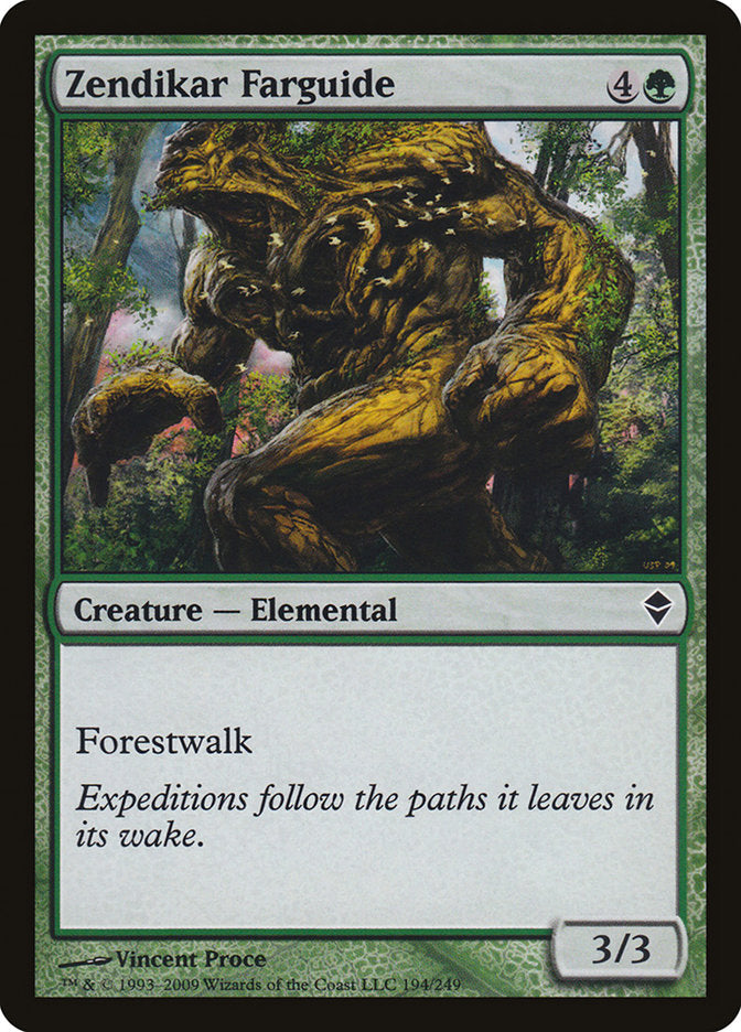 Zendikar Farguide 194/249 (Zendikar)  - Foil