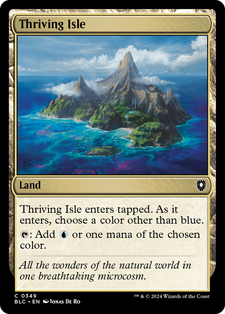 Thriving Isle [Bloomburrow Commander]