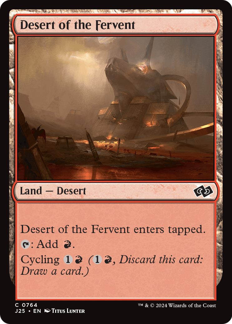 Desert of the Fervent (J25-764) - Foundations Jumpstart