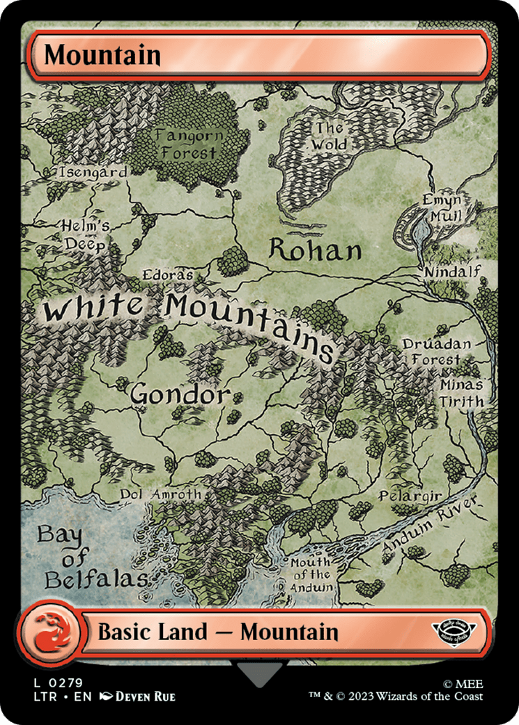 Mountain (279) [The Lord of the Rings: Tales of Middle-Earth] Foil