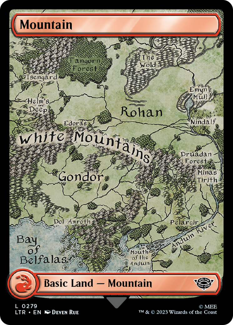 Mountain (279) [The Lord of the Rings: Tales of Middle-Earth] Foil