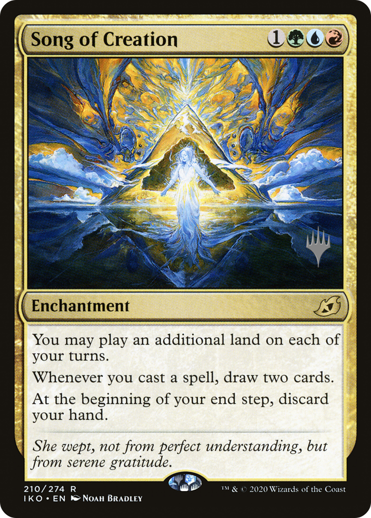 Song of Creation (Promo Pack) [Ikoria: Lair of Behemoths Promos] Foil