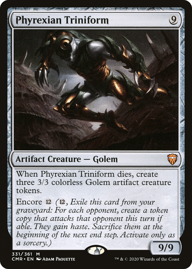 Phyrexian Triniform [Commander Legends] Foil