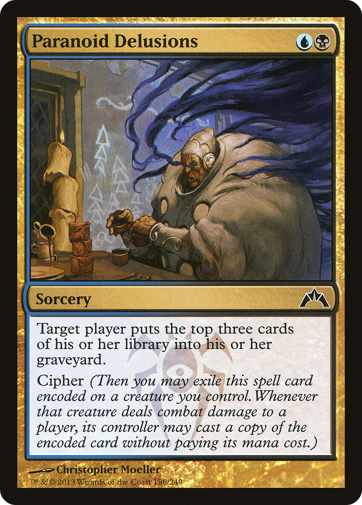 Paranoid Delusions [Gatecrash] Foil