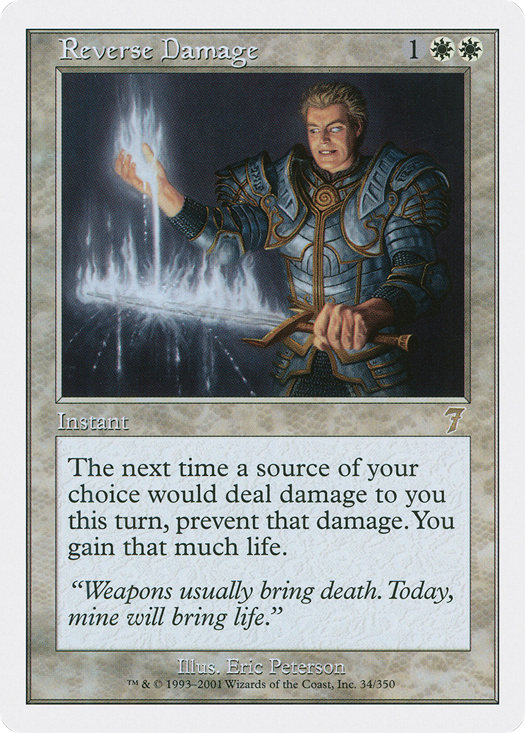 Reverse Damage [Seventh Edition] Foil